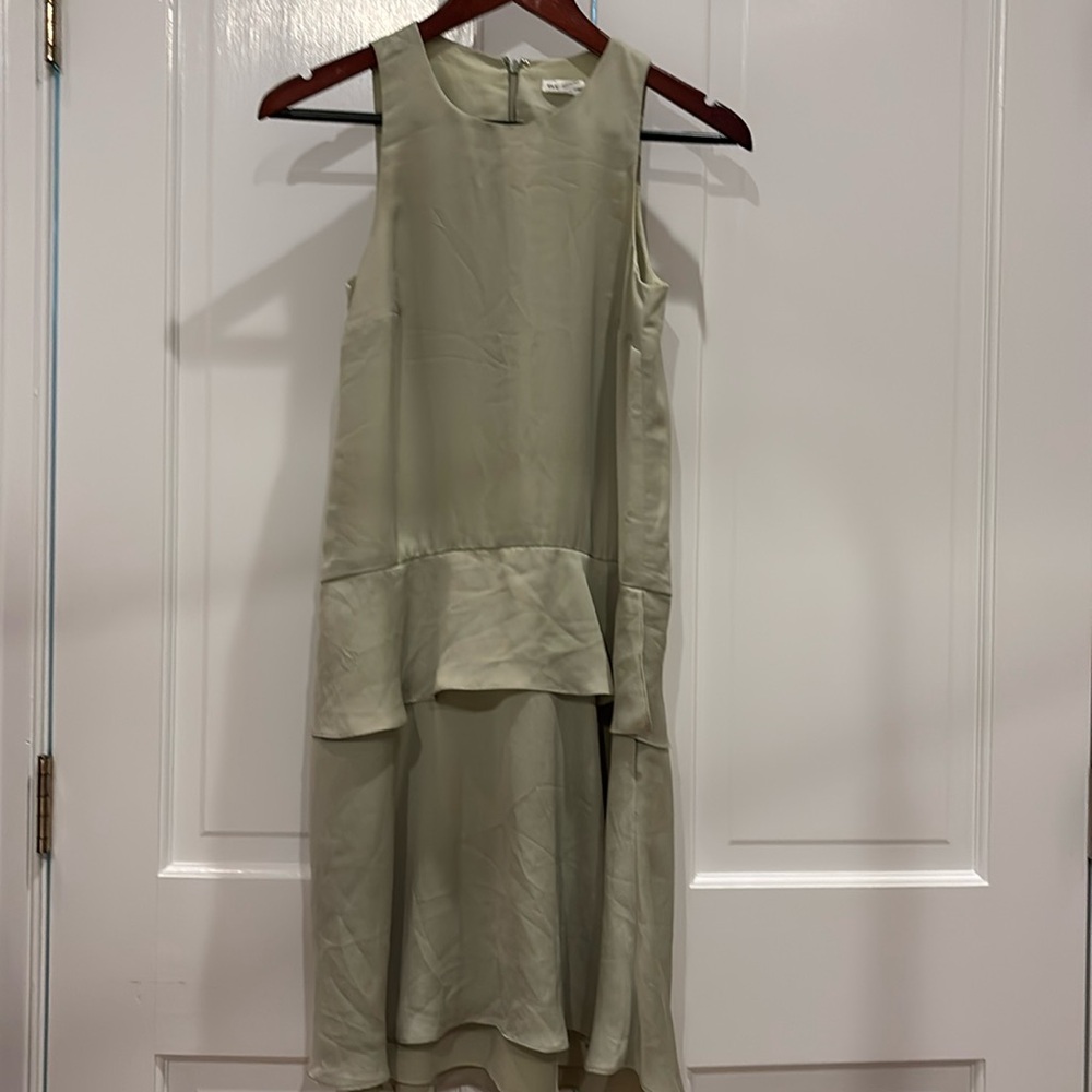 Club Monaco Green Silk Dress / size 00